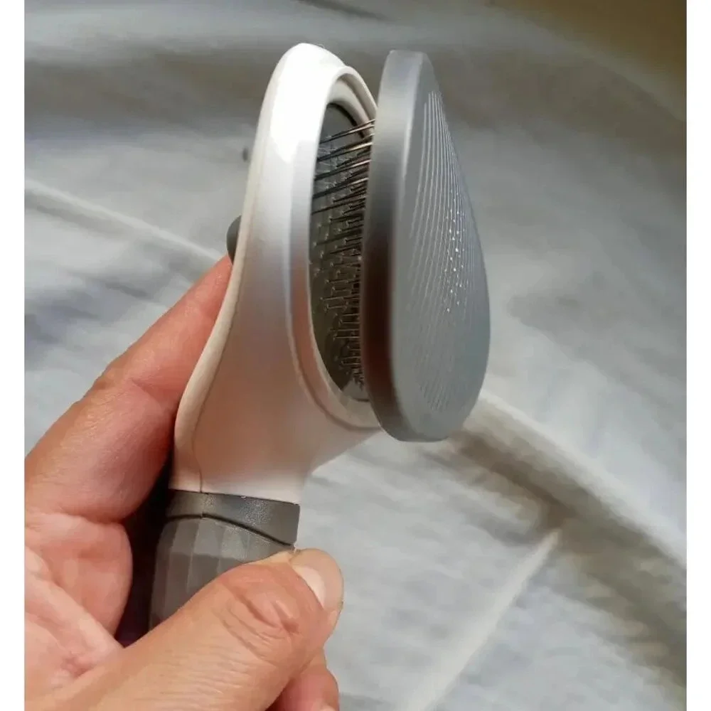 One-Click Hair Removal Grooming Brush